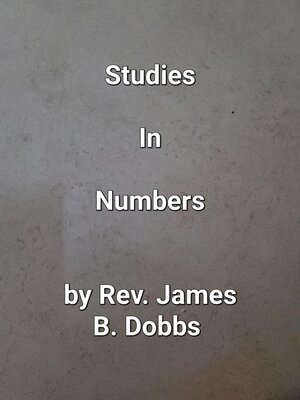 cover image of Studies In Numbers